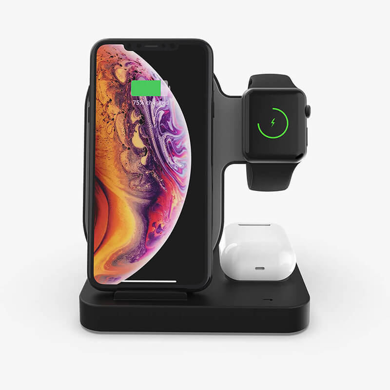 3 In 1 Dual Wireless Charger Stand